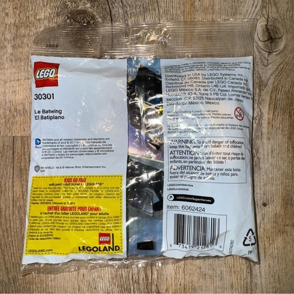 Lego Batman DC Comics Super Hero's Batwing NEW NWT Sealed - Picture 2 of 5